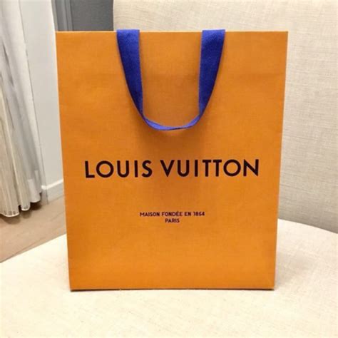 lv paper shopping bag